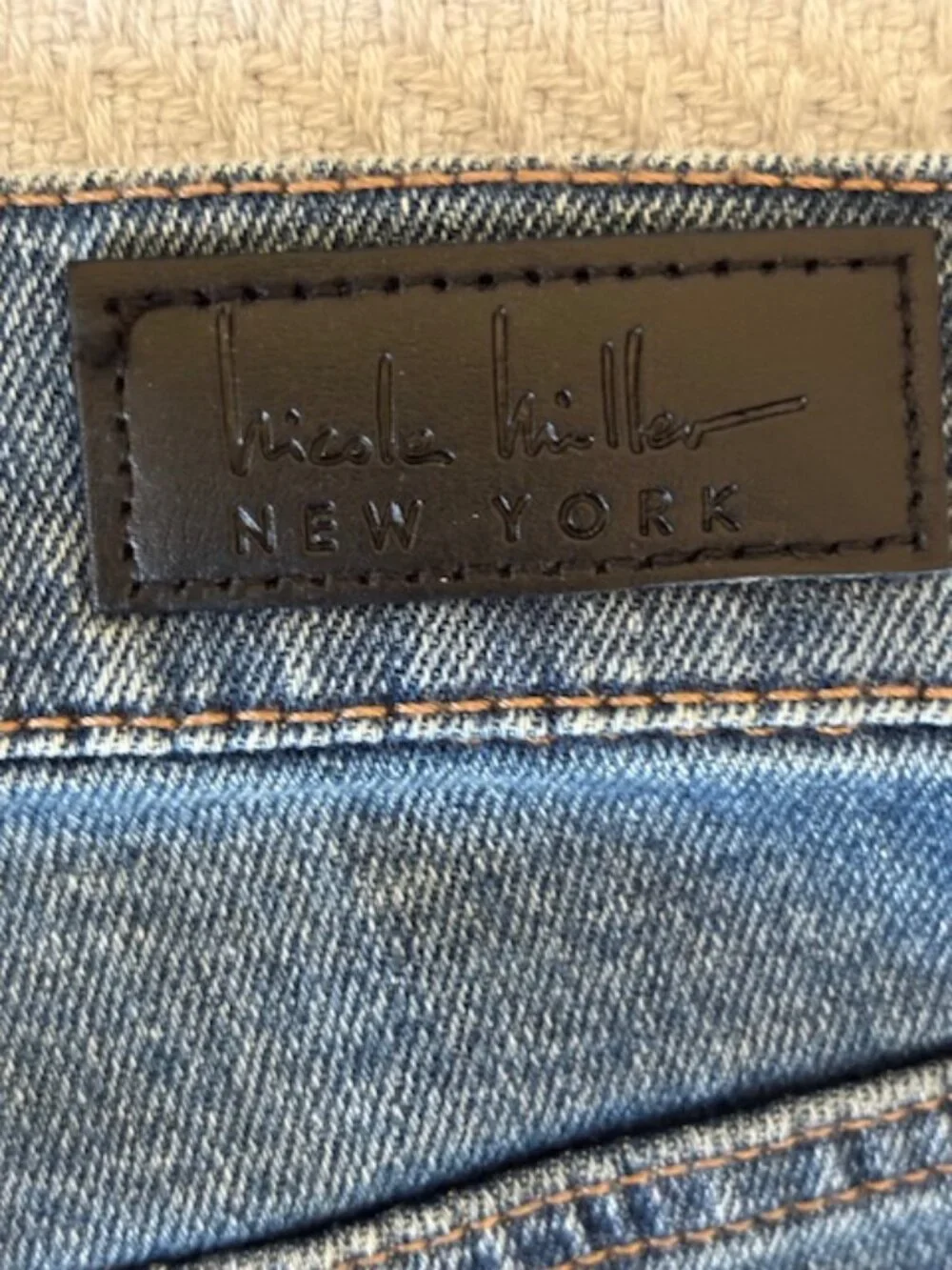 NWT Nicole Miller New York Soho High Rise Bootcut Jeans Women's Size 6 - Picture 8 of 11